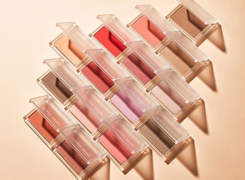 2 x MISSHA Cotton Contour Pact Shading 4g, #Sugar Toast from Korea