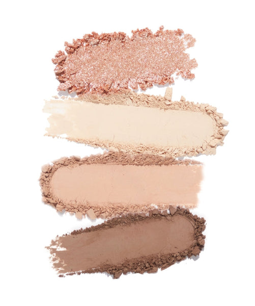 2 x MISSHA Day Vibe Palette 3g (#01 Beige Motion) - Neutral Beige Eye Palette from Korea