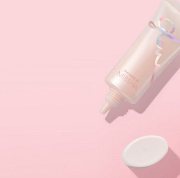 2 x MISSHA Glow Skin Balm 20ml - 4‑in‑1 Moisturizer, Primer & Glow Cream, K‑Beauty Base for Glass Skin from Korea