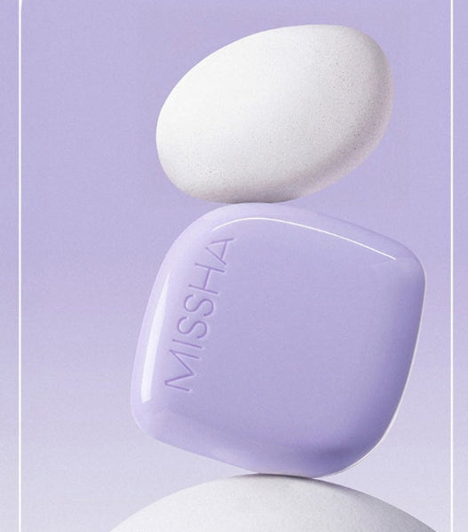 2 x MISSHA Layering Fit Cushion Semi Glow 15g, #21 Fair from Korea