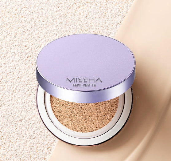 MISSHA Layering Fit Cushion Semi Matte 14g (#21 Fair), SPF30 PA++ from Korea