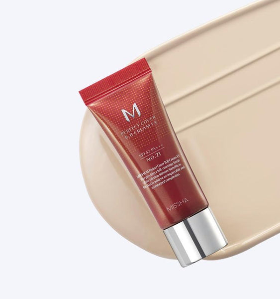 2 x MISSHA M Perfect Cover BB Cream EX 20ml (#23N Natural Beige) SPF42 PA+++ from Korea