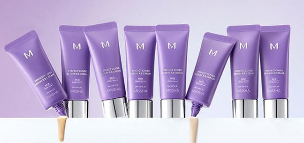 MISSHA M Perfect Cover Serum BB Cream 20ml (#No. 21 Light Beige) SPF50 PA++++ from Korea