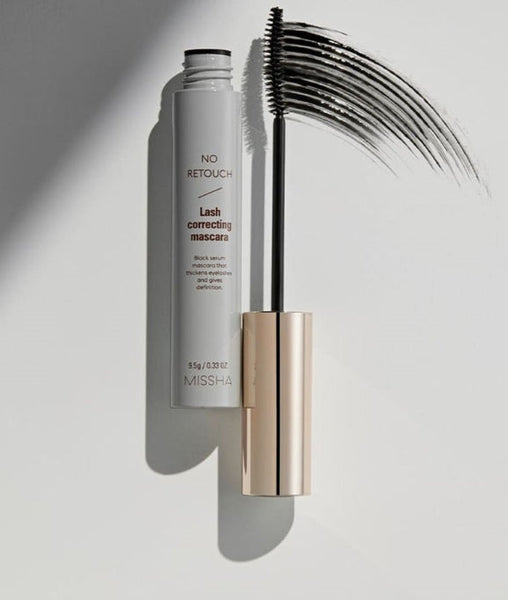 2 x MISSHA No Retouch Lash Correcting Mascara 9.5g, #Black from Korea