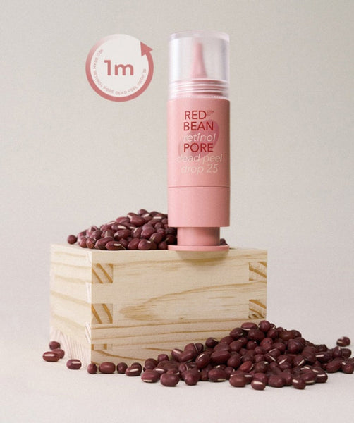 2 x MISSHA Red Bean Retinol Pore Dead Peel Drop 25 15g - Exfoliating Pore Serum from Korea