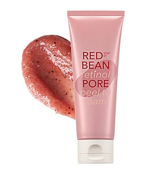 MISSHA Red Bean Retinol Pore Peel To Foam 120ml - Deep Cleansing Foam from Korea
