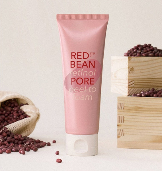 MISSHA Red Bean Retinol Pore Peel To Foam 120ml - Deep Cleansing Foam from Korea