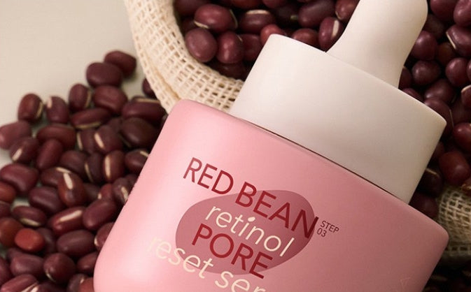 MISSHA Red Bean Retinol Pore Reset Serum 30ml - Pore Care & Firming from Korea