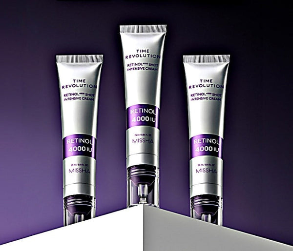 MISSHA Time Revolution Retinol 4000 Shot Intensive Cream 25ml - Anti‑Aging Treatment from Korea