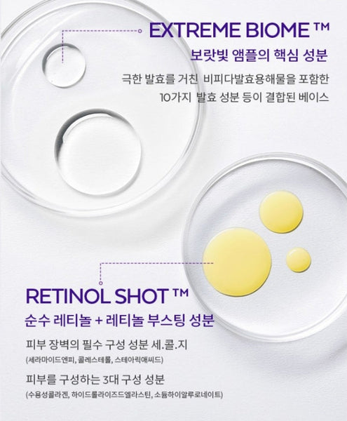2 x MISSHA Time Revolution Retinol 500 Shot Ampoule 10ml from Korea