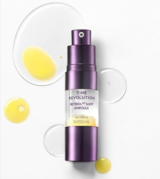 2 x MISSHA Time Revolution Retinol 500 Shot Ampoule 10ml from Korea