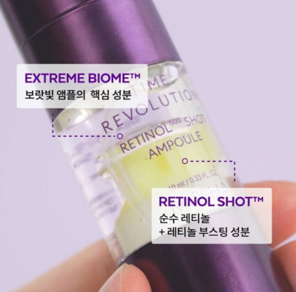 2 x MISSHA Time Revolution Retinol 500 Shot Ampoule 10ml from Korea