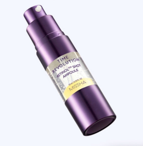 2 x MISSHA Time Revolution Retinol 500 Shot Ampoule 10ml from Korea