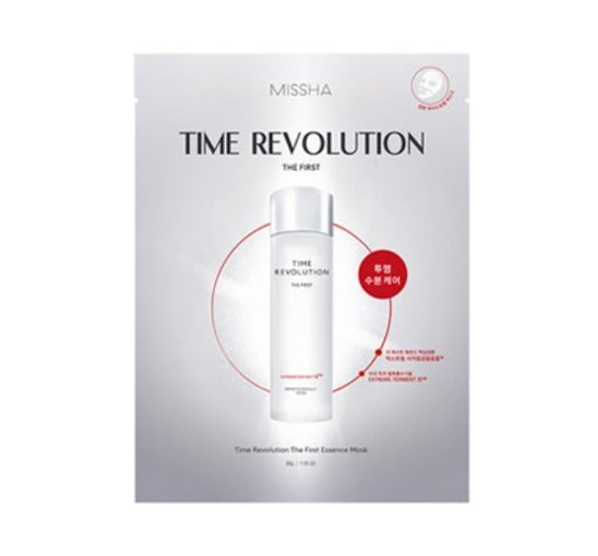 10 x MISSHA Time Revolution The First Essence Mask - Deep Hydration & Glow from Korea