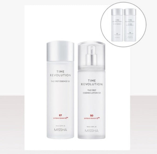 2 x MISSHA Time Revolution The First Special Set (4 Items) - Fermented Duo from Korea