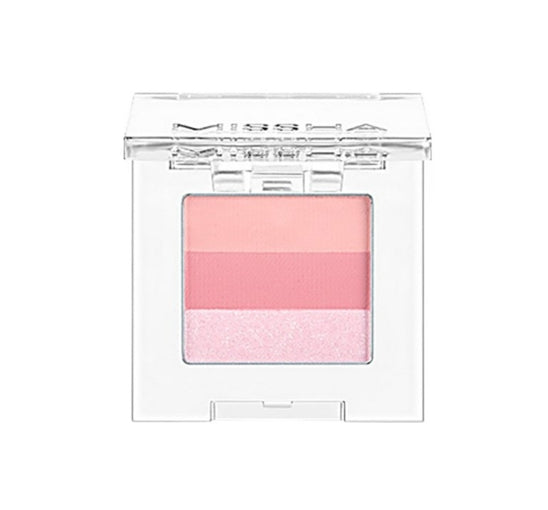 MISSHA Triple Shadow (#21 Berry Berry King) - 3‑Tone Gradient Eyeshadow from Korea