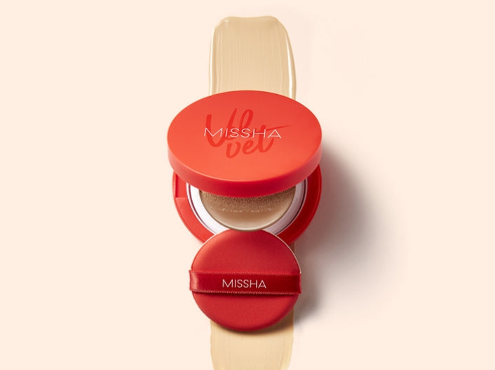 MISSHA Velvet Finish Cushion 15g (#23 Medium Beige), SPF50+ PA+++ from Korea