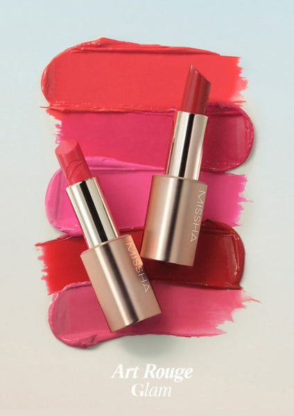 MISSHA Art Rouge Glam Lipstick (Hey Magenta) - Plum Magenta Lipstick, K‑Beauty from Korea