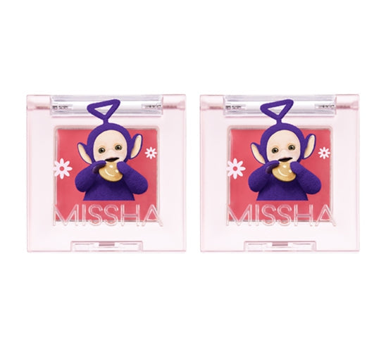 2 x MISSHA Modern Pot, #Coral Beat - Multi‑Use Makeup Pot from Korea