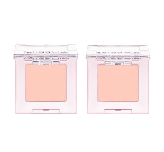 2 x MISSHA Modern Pot, #Peach Confetti - Powder‑Hybrid Multi‑Use Makeup Pot from Korea