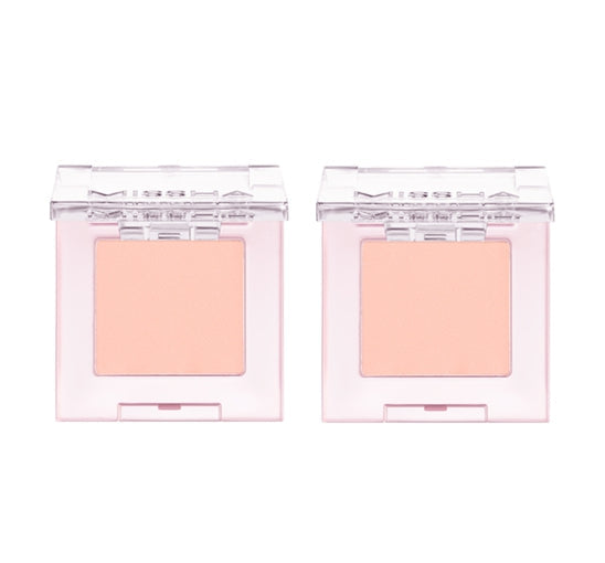 2 x MISSHA Modern Pot, #Honey Apricot - Powder‑Hybrid Multi‑Use Makeup Pot from Korea