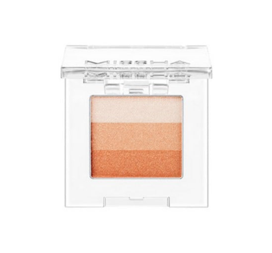 MISSHA Triple Shadow (#8 Orange Parade) - 3‑Tone Gradient Eyeshadow from Korea