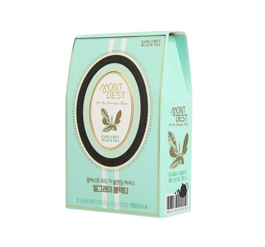 2 X MONTBEST With The Blending House Earl Grey Black Tea, 10 sticks from Korea_KT