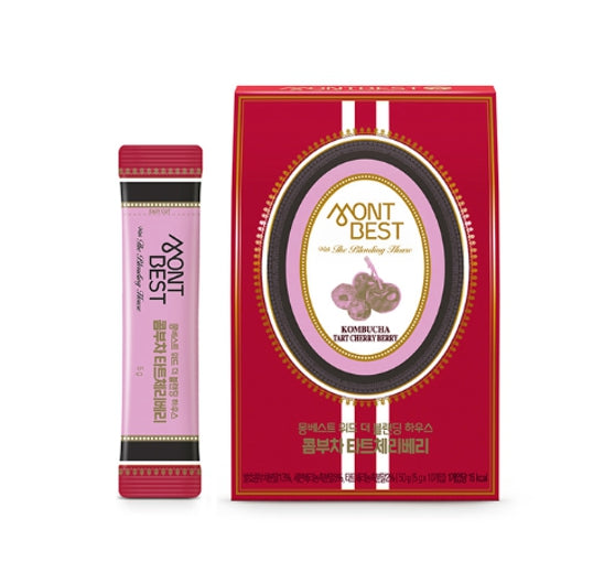 4 X MONTBEST With The Blending House Kombucha Variety Pack Type 1, 10 sticks from Korea_KT