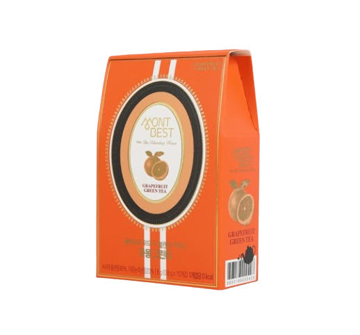 2 X MONTBEST With The Blending House Grapefruit Green Tea, 10 sticks from Korea_KT