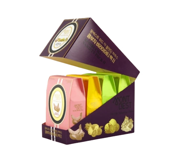 4 X MONTBEST With The Blending House Kombucha Variety Pack Type 2, 10 sticks from Korea_KT