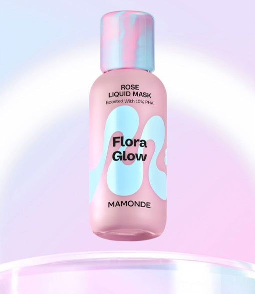 2 x Mamonde Flora Glow Rose Liquid Mask 80ml from Korea_1
