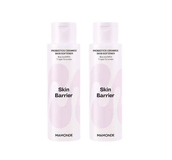 2 x Mamonde Probiotics Ceramide Skin Softener 200ml from Korea
