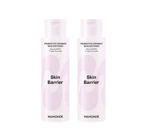 2 x Mamonde Probiotics Ceramide Skin Softener 200ml from Korea