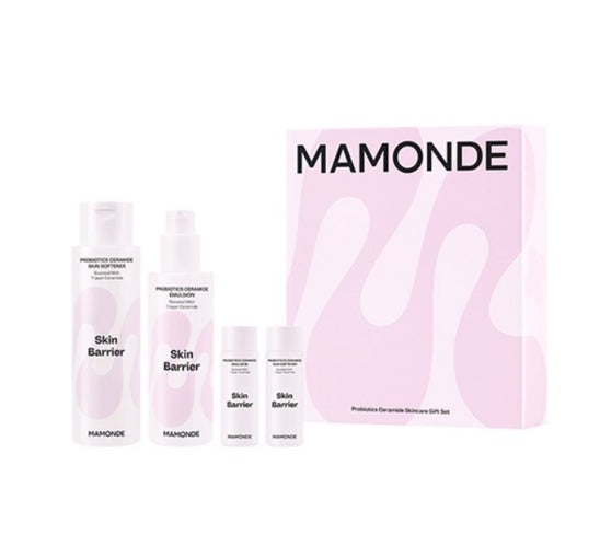 Mamonde Probiotics Ceramide Softener + Emulsion Set (4 Items) from Korea