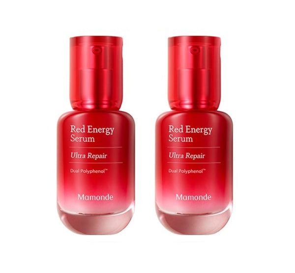 2 x Mamonde Red Energy Serum Ultra Repair 30ml from Korea