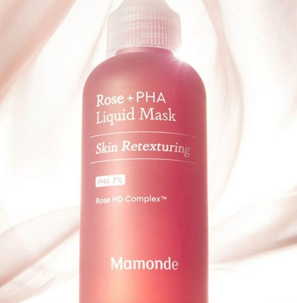 Mamonde Rose PHA Liquid Mask Set (2 Items) from Korea