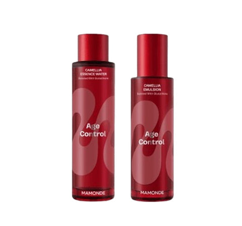 Mamonde Age Control Camellia Essence Water 150ml + Emulsion 125ml from Korea