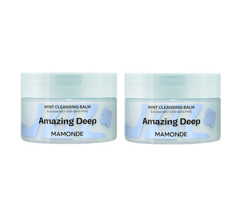 2 x Mamonde Amazing Deep Mint Clenasing Balm 90ml from Korea