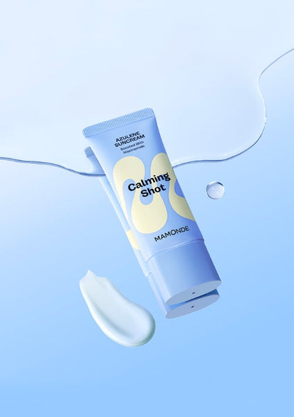 2 x Mamonde Calming Shot Azulene Suncream 35ml, SPF50+ PA++++ from Korea_3