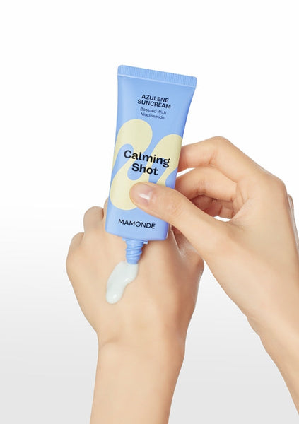 2 x Mamonde Calming Shot Azulene Suncream 35ml, SPF50+ PA++++ from Korea_5
