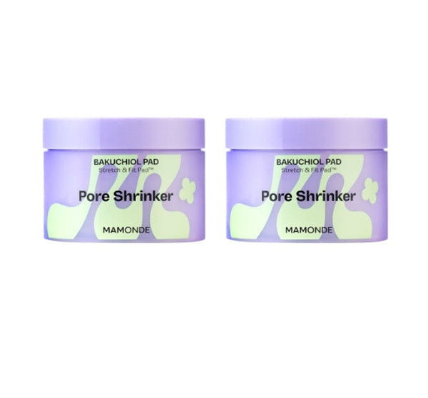 2 x Mamonde Pore Shrinker Bakuchiol Pad (70 pads) from Korea