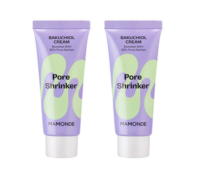 2 x Mamonde Pore Shrinker Bakuchiol Cream 30ml from Korea