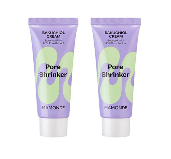 2 x Mamonde Pore Shrinker Bakuchiol Cream 30ml from Korea