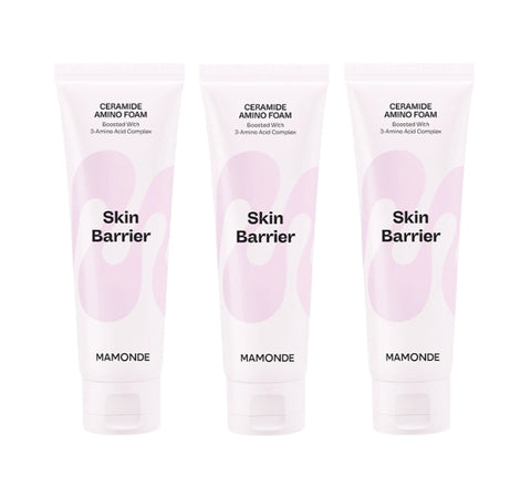 3 x Mamonde Probiotics Ceramide Amino Foam 120g from Korea