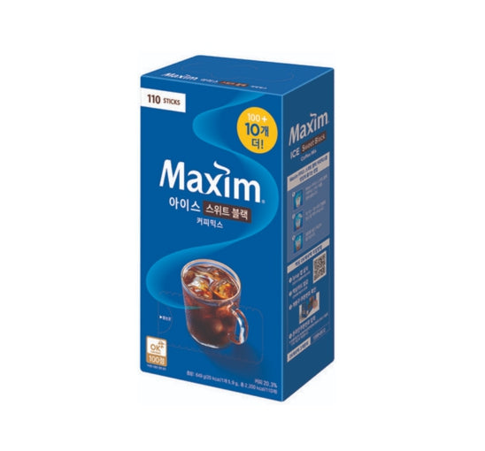Maxim ICE Sweet Black Coffee Mix 5.9g x 100 Sticks from Korea