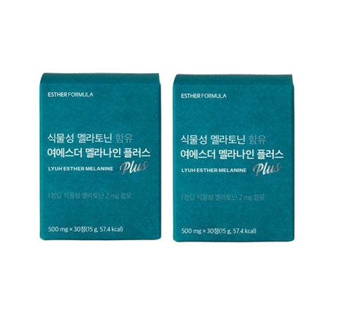 2 X ESTHER FORMULA Melanine Plus, 30 Tablets from Korea_KT