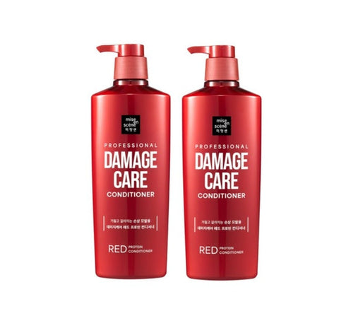 2 X [NEW] Mise-en-scene Professional Damage Care Red Protein Conditioner 680ml from Korea