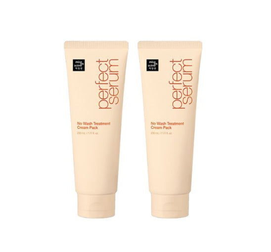 2 X Mise-en-scene Perfect No Wash Treatment Cream Pack 230mL from Korea by Mise-en-scene