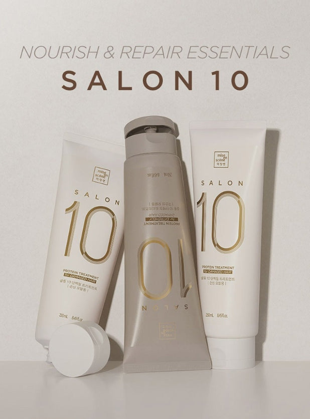 Mise-en-scene Salon 10 Protein Treatment for Damaged Hair 250ml from Korea by Mise-en-scene