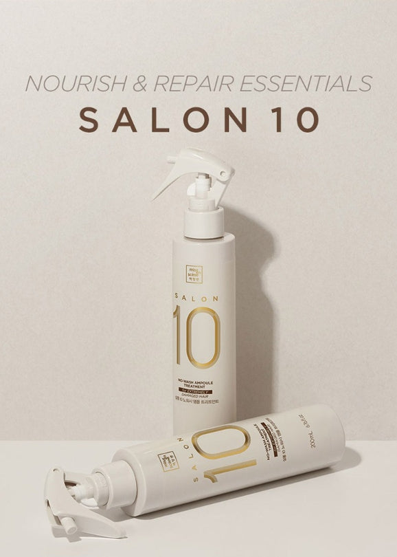 Mise-en-scene Salon 10 No-Wash Ampoule Treatment for Extremely Damaged Hair 200ml from Korea by Mise-en-scene